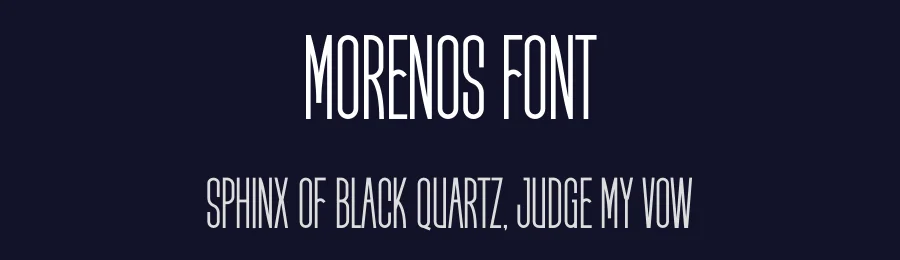Morenos Font by Almairatype — Decorative Font — thumbnail 2
