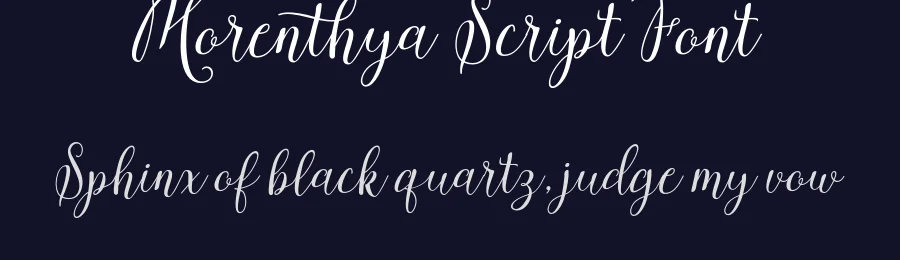 Morenthya Script Font by Areatype — Script Handwritten Font — thumbnail 2