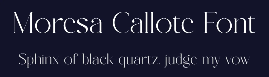 Moresa Callote Font by Muflieart — Serif Font — thumbnail 2
