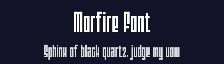 Morfire Font by Kincrev Studio — Display Font — thumbnail 2