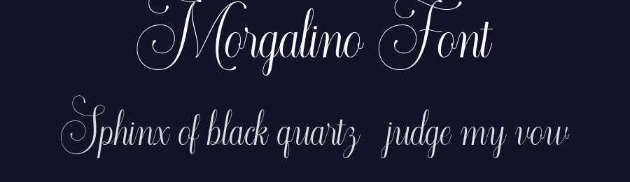 Morgalino Font by Flawless And Co — Script Handwritten Font — thumbnail 2
