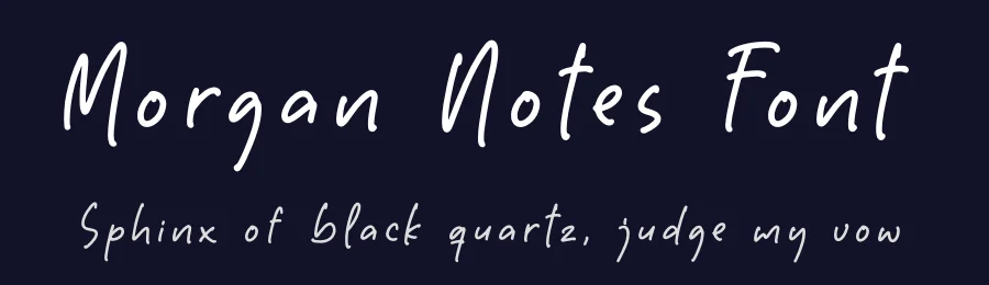 Morgan Notes Font by perspectype — Decorative Font — thumbnail 2