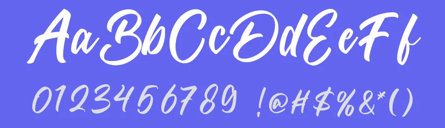 Morgen Brush Font by Vultype Co. — Script Handwritten Font — thumbnail 3