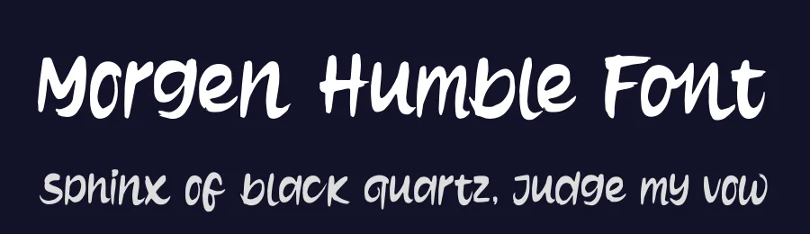 Morgen Humble Font by Denustudios — Script Handwritten Font — thumbnail 2