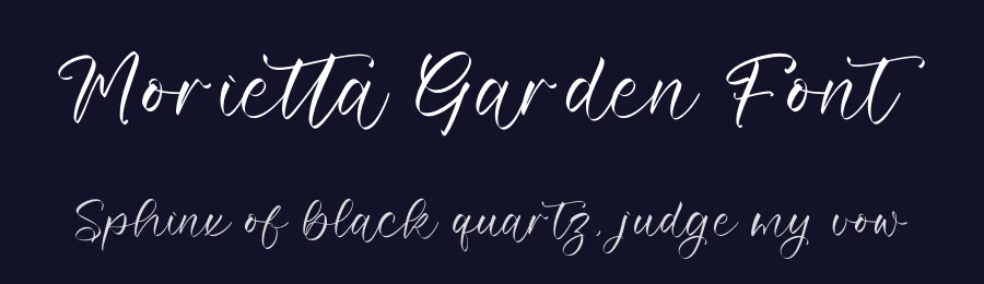 Morietta Garden Font by letterenastudios — Script Handwritten Font — thumbnail 2