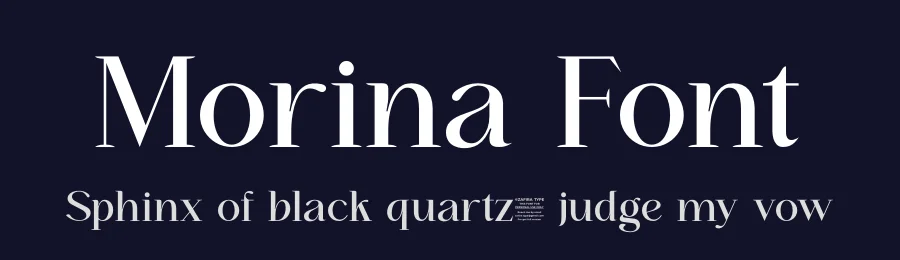 Morina Font by zafira.type — Serif Font — thumbnail 2