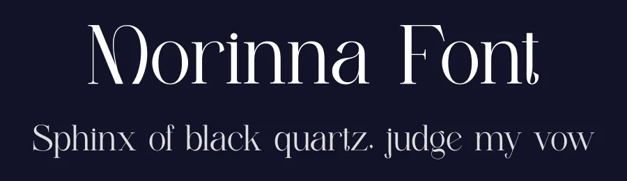 Morinna Font by Muflieart — Serif Font — thumbnail 2