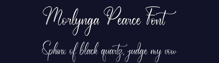 Morlynga Pearce Font by letterfabric — Script Handwritten Font — thumbnail 2