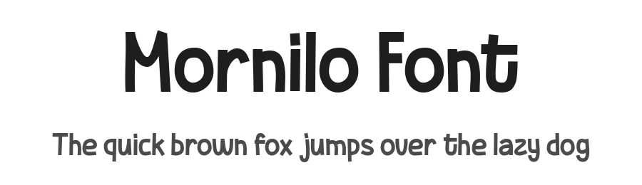 Mornilo Font by Ardyanatypes — Display Font