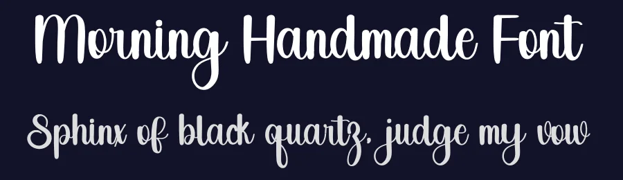 Morning Handmade Font by inermediaSTUDIO — Script Handwritten Font — thumbnail 2