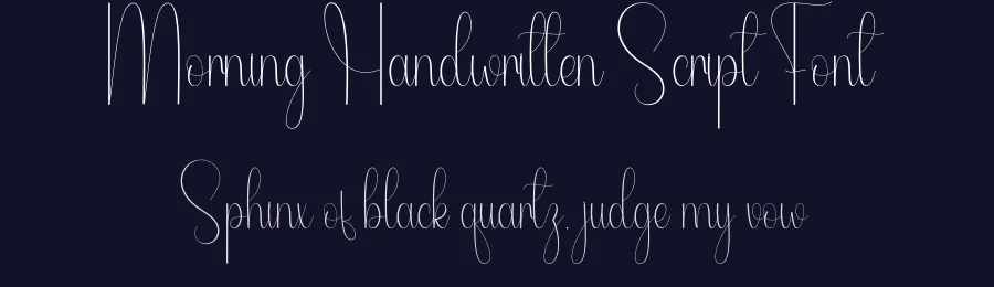 Morning Handwritten Script Font by andikastudio — Script Handwritten Font — thumbnail 2