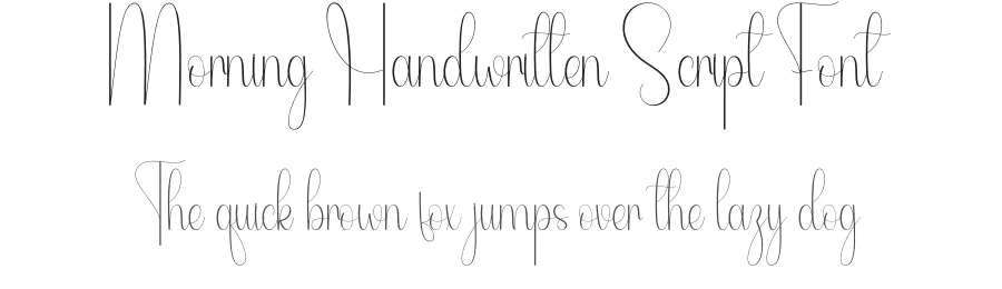 Morning Handwritten Script Font by andikastudio — Script Handwritten Font