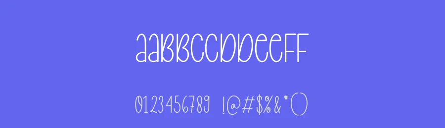 Morning House Display Font by creativeletter — Display Font — thumbnail 3
