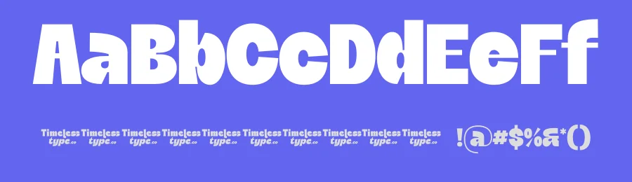 Morning Lacho – Chunky Display Sans Font by timelesstype.co — Sans Serif Font — thumbnail 3