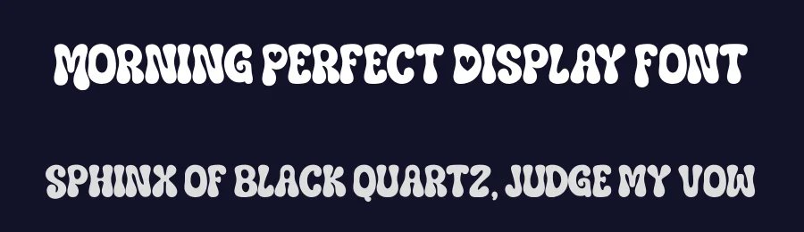 Morning Perfect Display Font by Siapgraph — Display Font — thumbnail 2