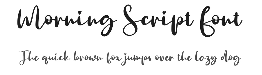 Morning Script Font by creativeletter — Script Handwritten Font