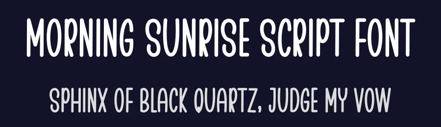 Morning Sunrise Script Font by inermediaSTUDIO — Display Font — thumbnail 2