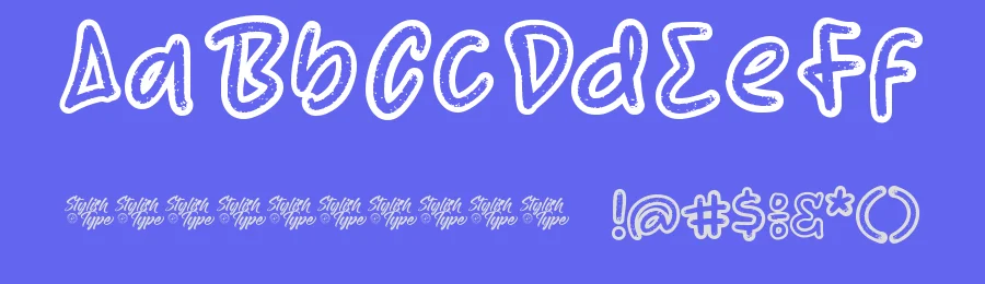Morning Tropical – Playful Bubble Font by stylishtype.co — Display Font — thumbnail 3