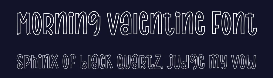 Morning Valentine Font by inermediaSTUDIO — Display Font — thumbnail 2