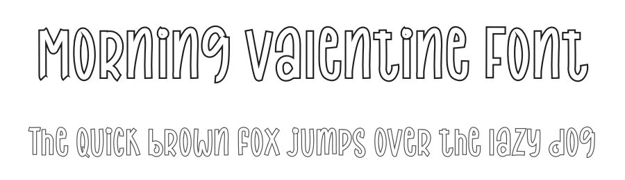 Morning Valentine Font by inermediaSTUDIO — Display Font