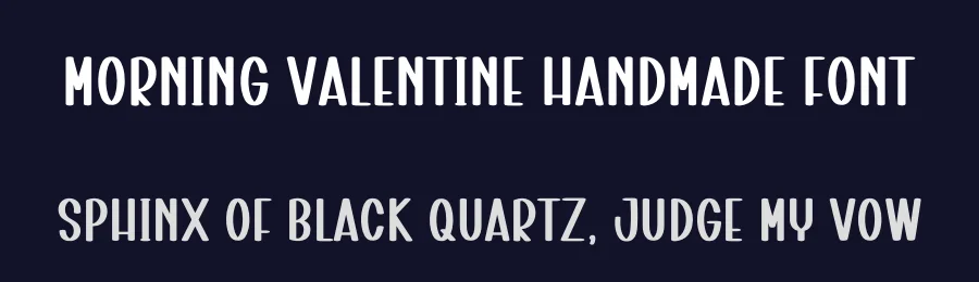 Morning Valentine Handmade Font by freshtypeink — Display Font — thumbnail 2