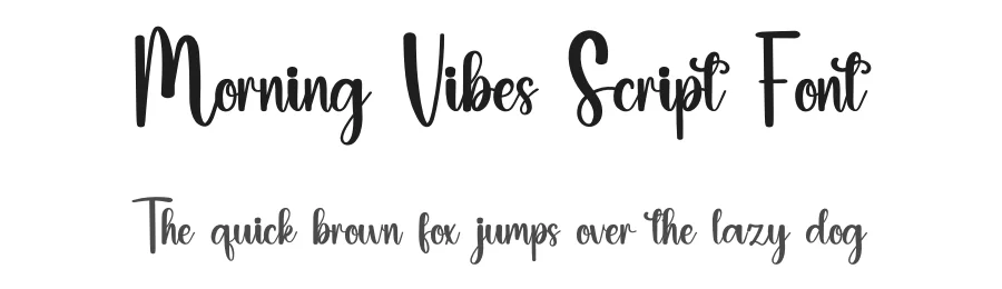 Morning Vibes Script Font by inermediaSTUDIO — Script Handwritten Font