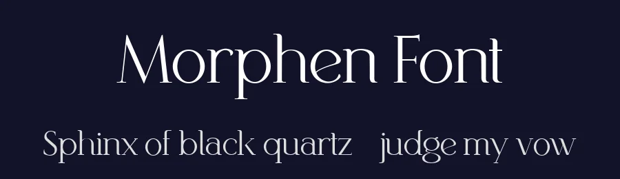 Morphen Font by Typebae — Display Font — thumbnail 2