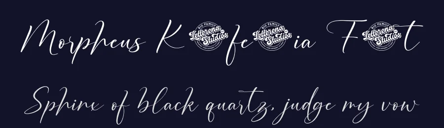 Morpheus Komfentia Font by letterenastudios — Script Handwritten Font — thumbnail 2