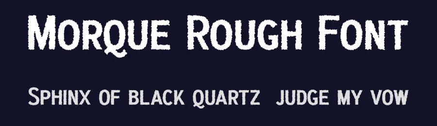 Morque Rough Font by craftsupplyco — Sans Serif Font — thumbnail 2