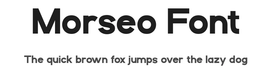 Morseo Font by Flawless And Co — Sans Serif Font