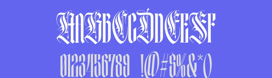 Mortal Blade Font by alit design — Blackletter Font — thumbnail 3