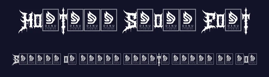 Mortaly Sword Font by Denustudios — Blackletter Font — thumbnail 2