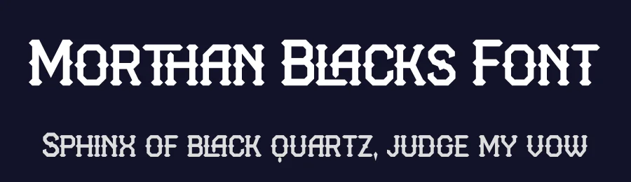 Morthan Blacks Font by Storytype — Display Font — thumbnail 2
