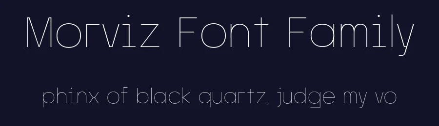 Morviz Font Family by Nollev — Sans Serif Font — thumbnail 2