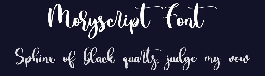 Moryscript Font by qwrtype — Script Handwritten Font — thumbnail 2