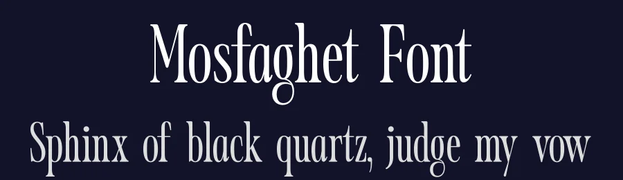 Mosfaghet Font by Storytype — Serif Font — thumbnail 2