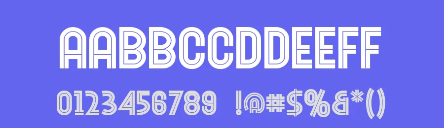 MOSKAVIC – Retro Sporty Display Font by StringLabs — Display Font — thumbnail 3
