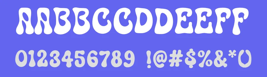 Mosqe Liquito Psychedelic Font by idealeksis — Display Font — thumbnail 3