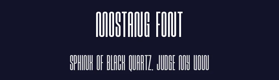 Mostang Font by Funtype — Display Font — thumbnail 2