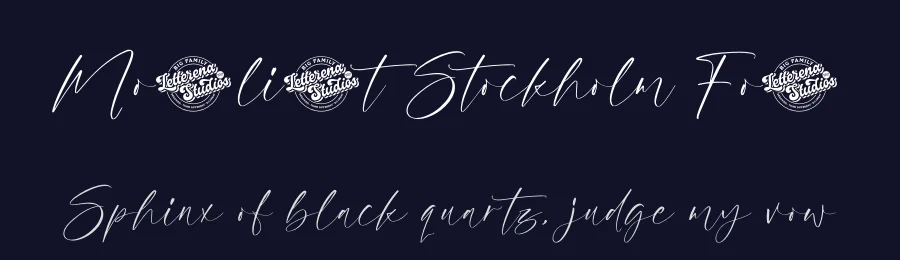 Mostlight Stockholm Font by letterenastudios — Script Handwritten Font — thumbnail 2