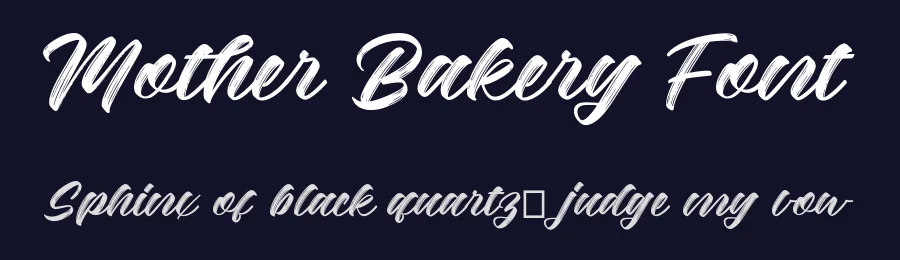 Mother Bakery Font by Aluyeah Studio — Script Handwritten Font — thumbnail 2