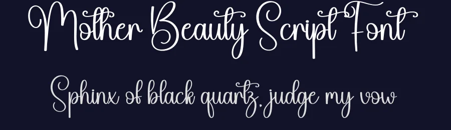 Mother Beauty Script Font by creativeletter — Script Handwritten Font — thumbnail 2