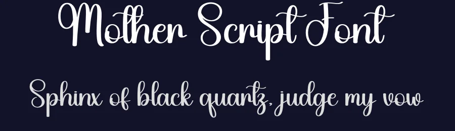 Mother Script Font by creativeletter — Script Handwritten Font — thumbnail 2