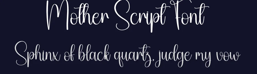 Mother Script Font by creativeletter — Script Handwritten Font — thumbnail 2