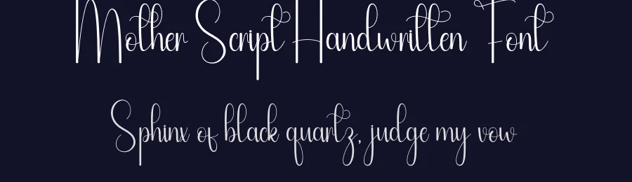 Mother Script Handwritten Font by andikastudio — Script Handwritten Font — thumbnail 2