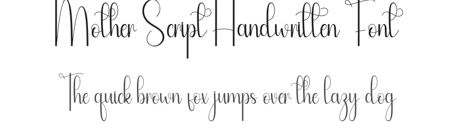 Mother Script Handwritten Font by andikastudio — Script Handwritten Font