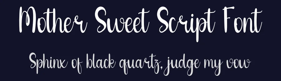 Mother Sweet Script Font by inermediaSTUDIO — Script Handwritten Font — thumbnail 2