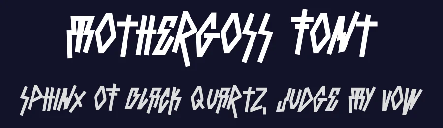 Mothergoss Font by Artnivora Studio — Decorative Font — thumbnail 2