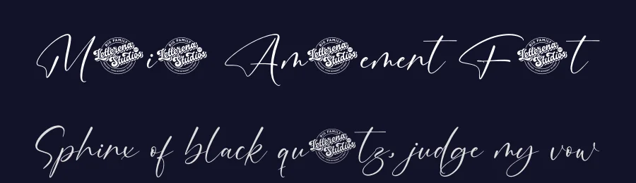 Motion Amusement Font by letterenastudios — Script Handwritten Font — thumbnail 2