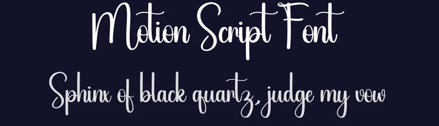 Motion Script Font by andikastudio — Script Handwritten Font — thumbnail 2